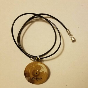 Drum Key Pendant Necklace - Rock N Roll Jewelry