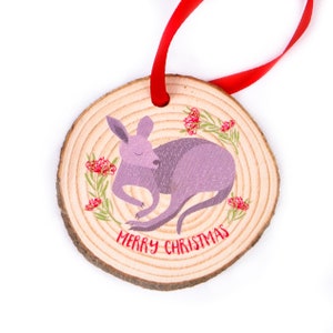 Australian Animals Christmas Ornaments set of 5 Australian Animals Ornaments Made in Australia Gift Christmas Gift from Australia image 4