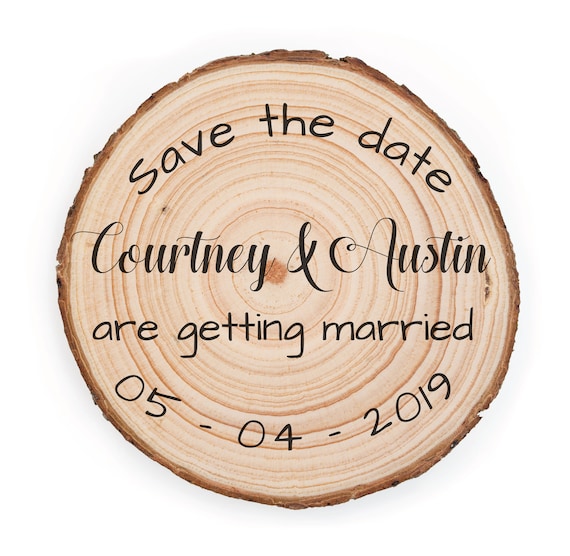 Save the Date Asymmetrical Collage - Save the Date Cards