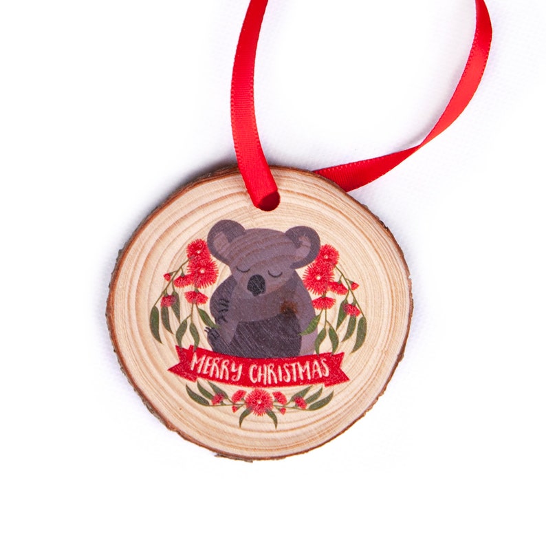 Australian animals christmas ornaments