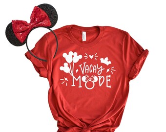 GLITTER Disney Shirt | Disney Vacay Mode Shirt | Disney Vacation Shirt | Disney Shirt | Disney Couple Shirts | Vacay | Glitter Shirt