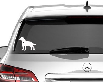Labrador Retriever Heart Decal / Labrador Retriever Lover Decal / Labrador Retriever Dog Decal / Lab / Car Window Decal / YETI Tumbler