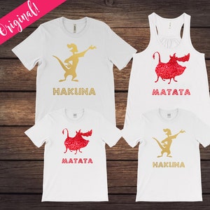 hakuna matata matching shirts