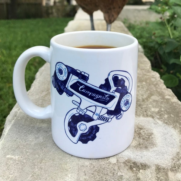 Campy Derailleur Mug