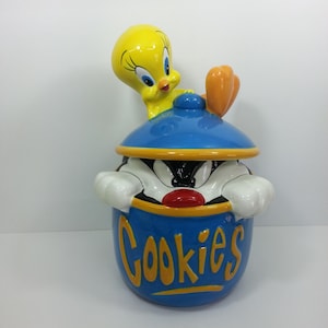 ツイーティー クッキージャー 陶器製 Tweety cookie jar - Etsy 日本