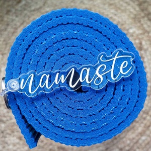 Namaste Acrylic Keychain