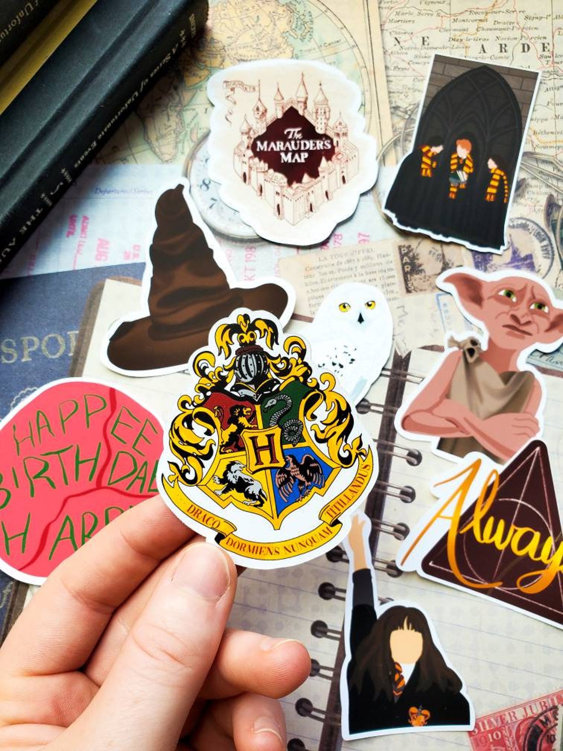 Harry Potter Sticker Pack Etsy