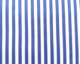 Medium Stripe, Quilting, Basic Fabric, Stripe Fabric, Striped Fabric, Light Purple, White Based, 100% Cotton Fabric, Half Meter, Extra Wide