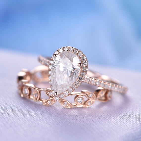 Señoras Art Deco Halo Diseño 925 Plata Asscher Corte Anillo De Zafiro Blanco /& Ruby