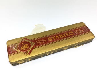 Original vintage 1950s Original vintage STABILO 8000B pencils . New Old Stocks