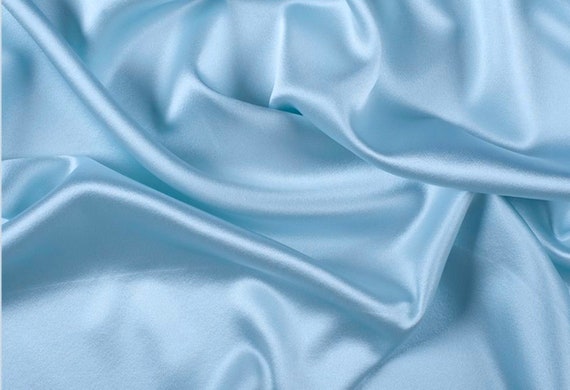 Blue satin deals