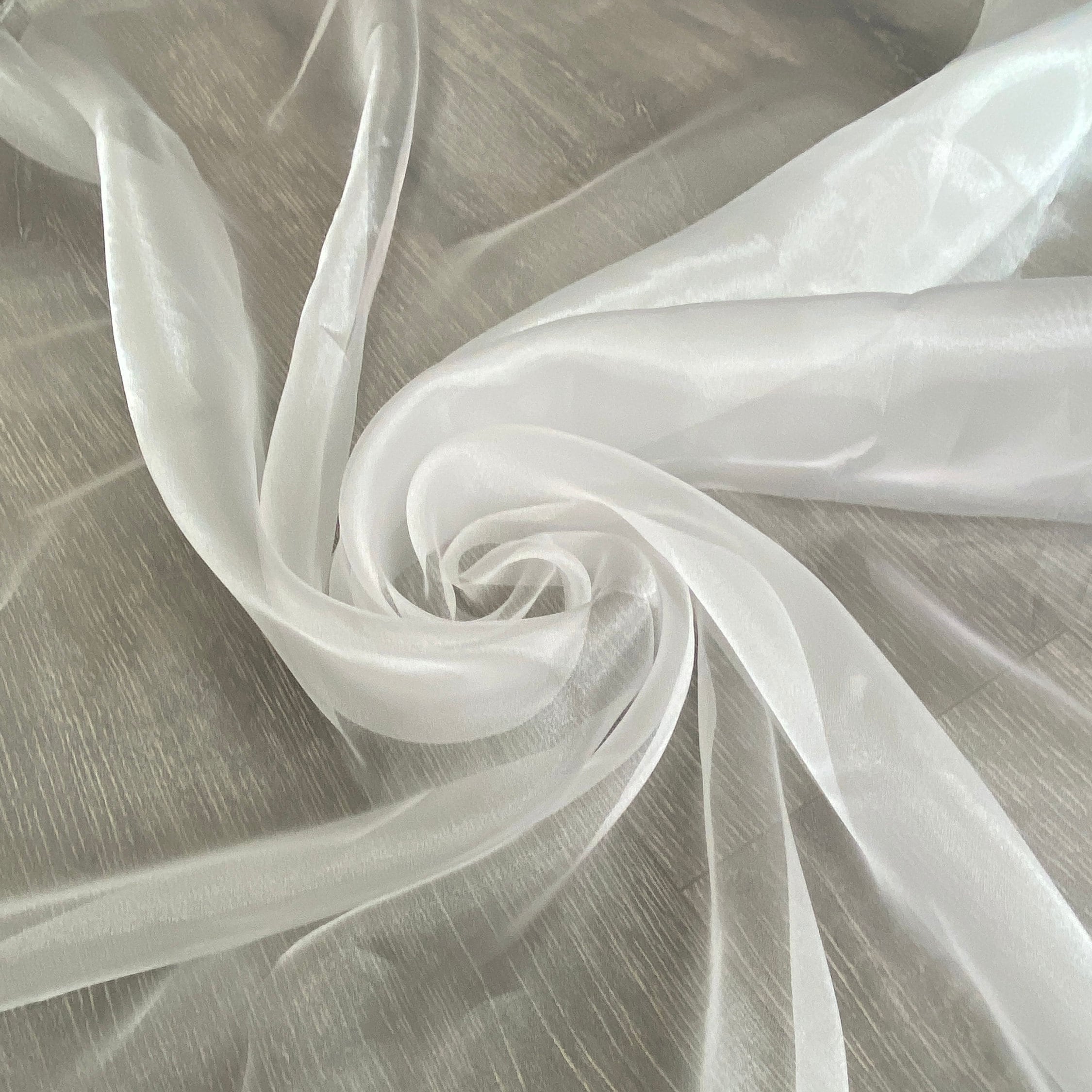 Shatex Tulle Fabric net, 63 in. x 5 yard Tulle Organza Fabric Spool for DIY  Tutu Skirt Baby Decor Wedding Birthday Party White DIY63IN5WH - The Home  Depot