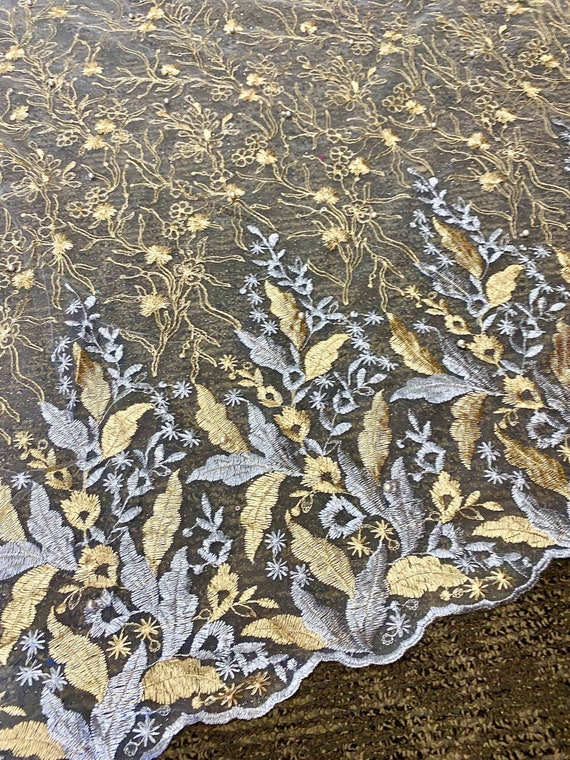 Gold sale stretch lace