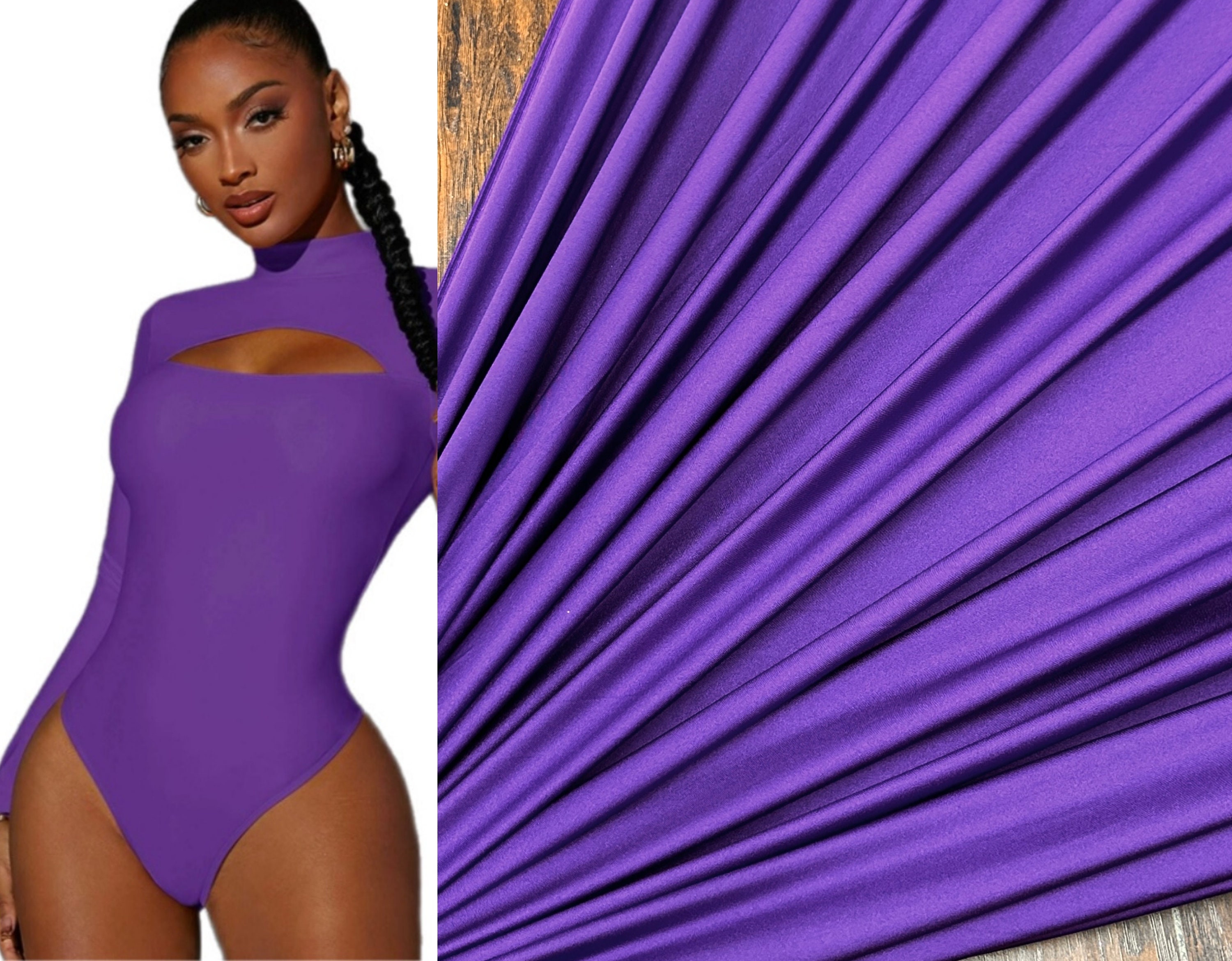 Dark purple bodysuit 2025