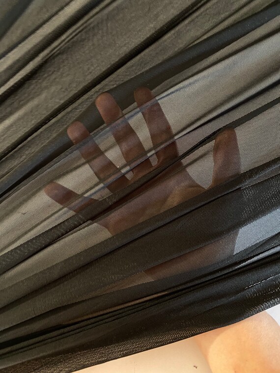 Leather mesh fabric deals