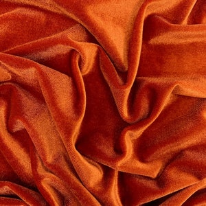 Wholesale Luxe Triple Velvet Fabric Ruby Red 30 yard bolt