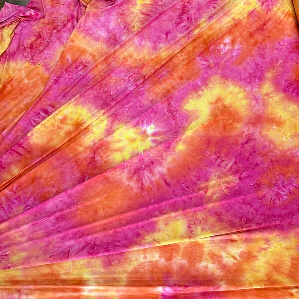 Tie Dye Knit Fabric Etsy