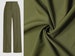 Army Green Delaney Polyester Gabardine Fabric by the Yard Army Twill Fabric for Dresses, Suits, Blazers, Slacks, Suiting Fabric, Army Poplin 