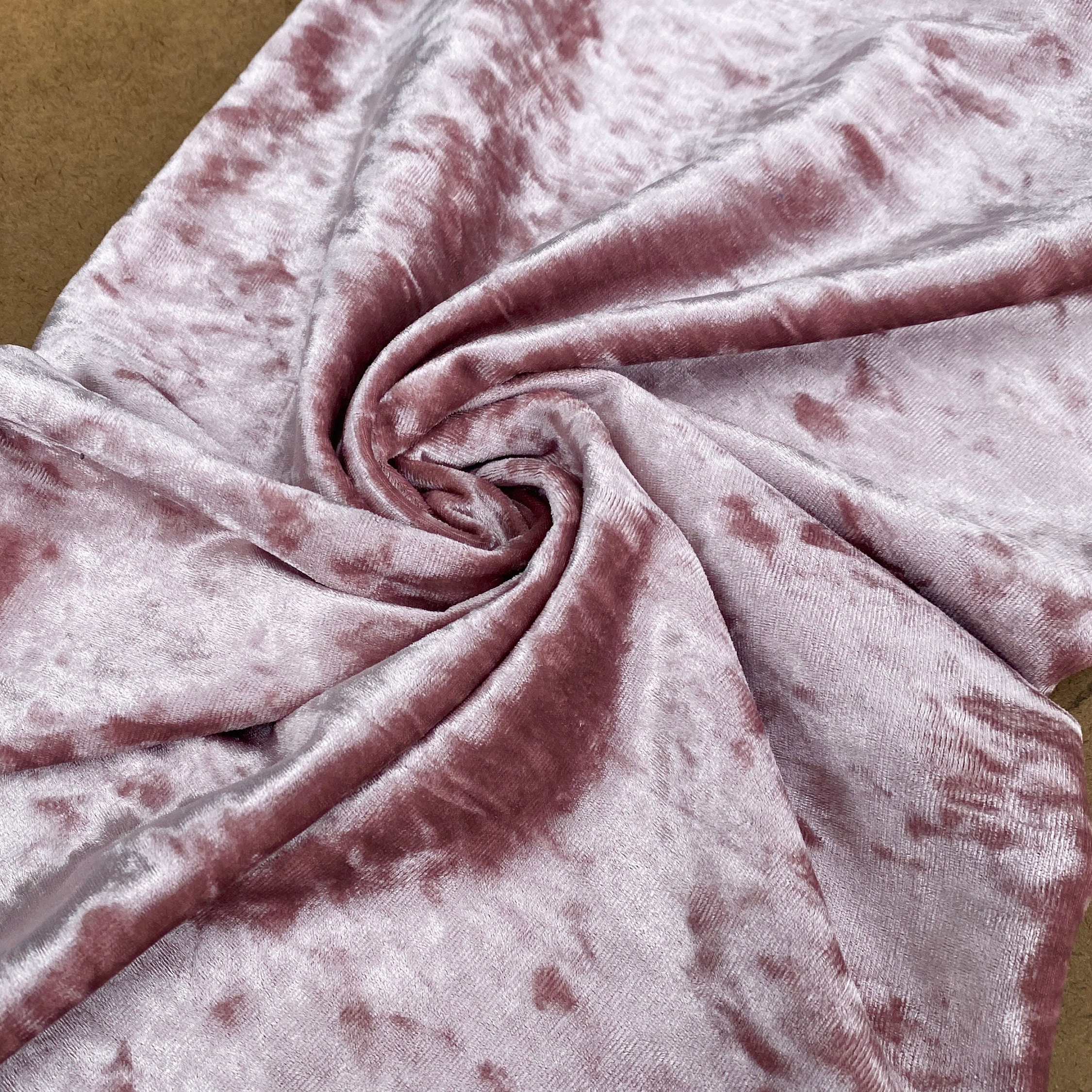 Crushed Velvet Fabric Pink, Red Velvet Stretch Fabric