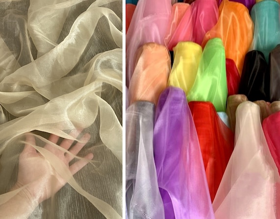 Organza fabric discount