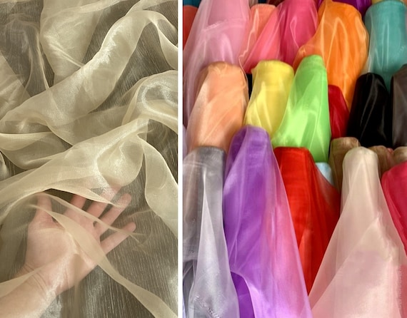 BEST PRICE Organza Fabric, Sheer Organza Fabric, Premium Quality