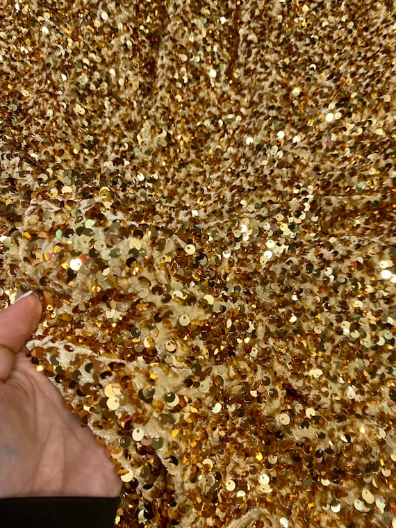 gold sequin