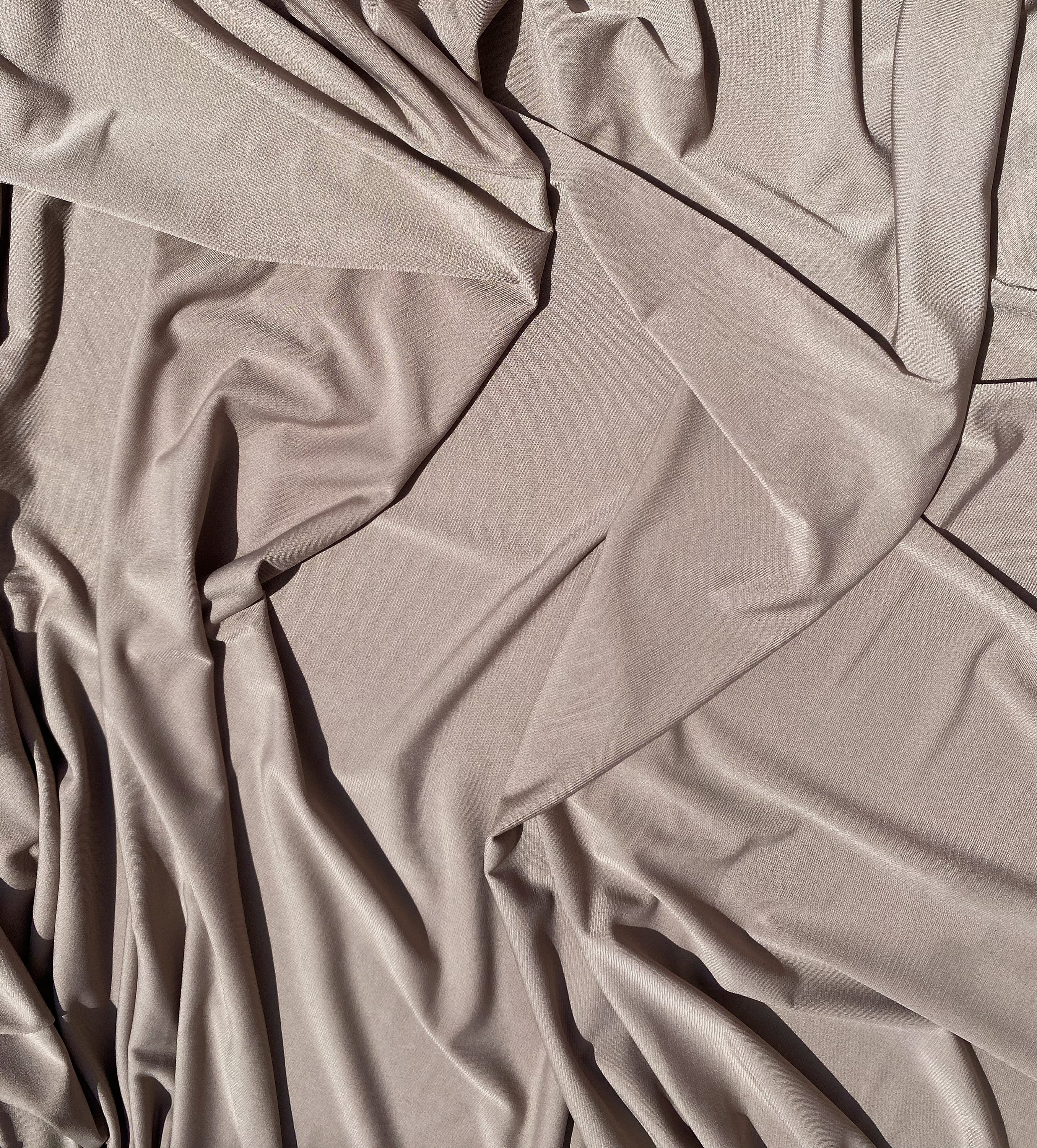 Cotton Jersey Lycra Spandex knit Stretch Fabric 58/60 wide (Khaki)