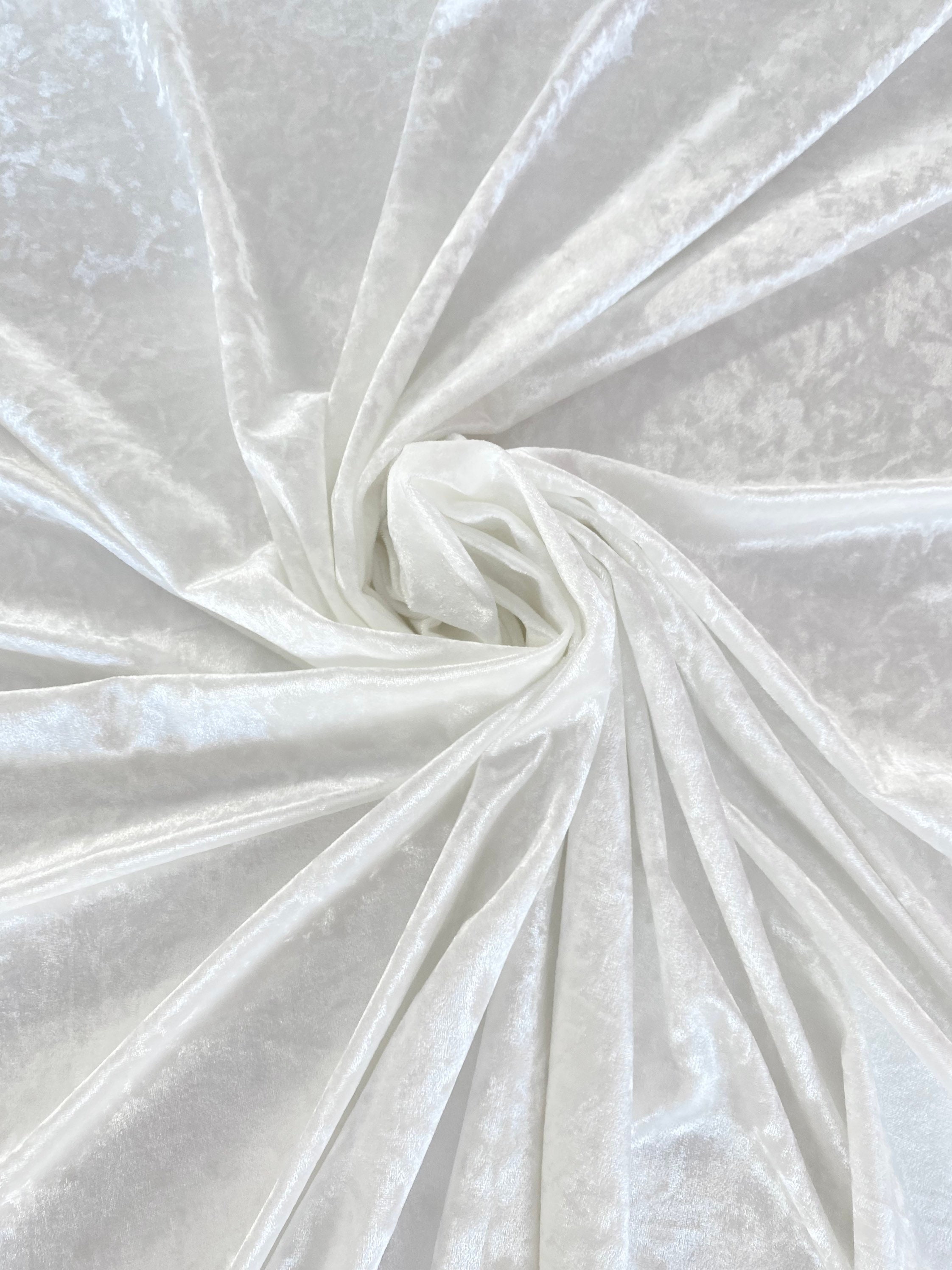 Crushed velvet sale curtain scarf