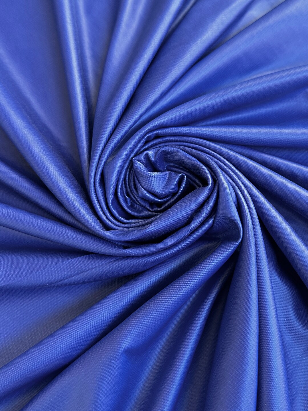 Royal Blue 4 Way Stretch Pleather, Electric Blue Matte All Way Stretch