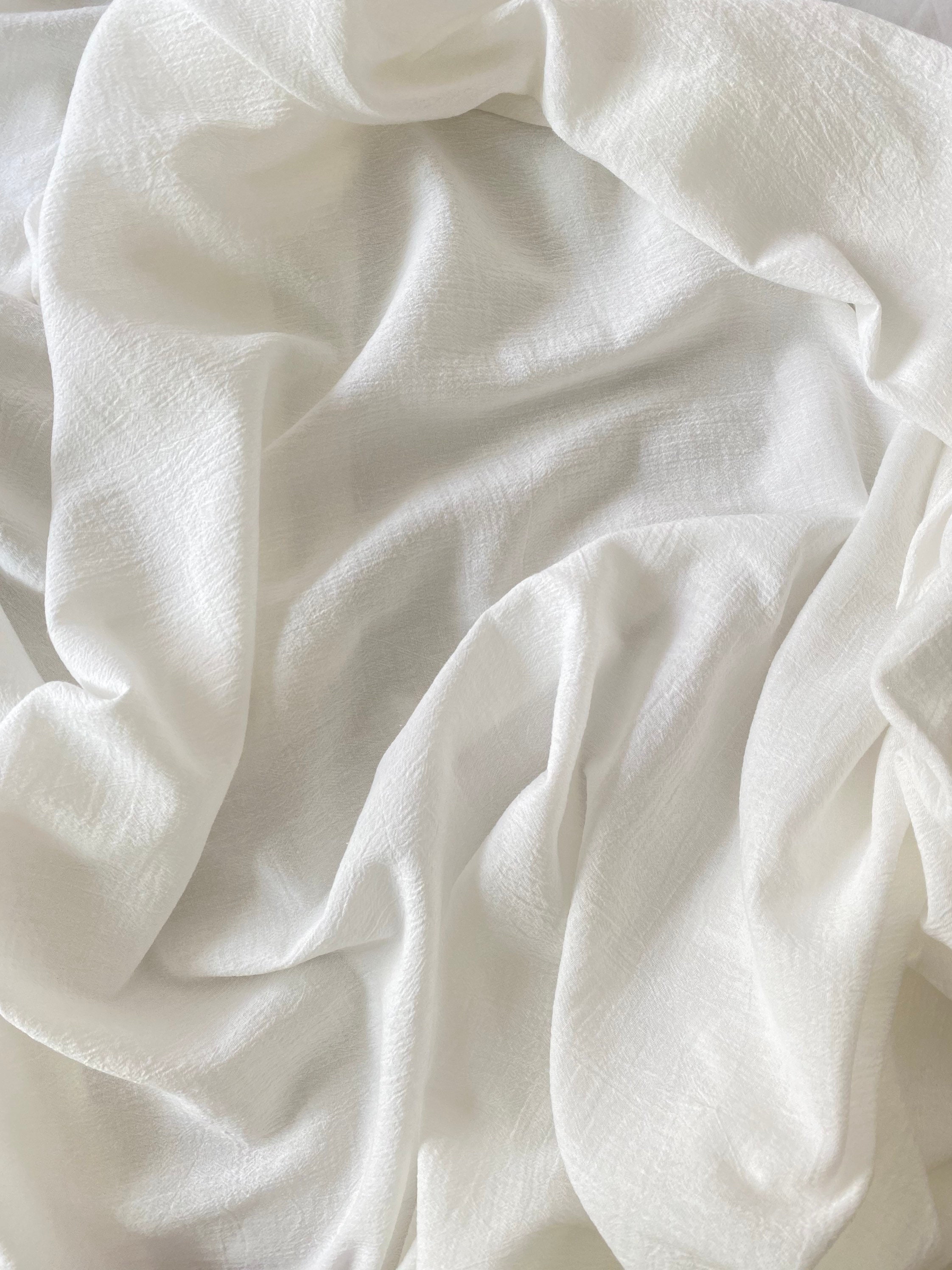 100% Cotton Gauze MUSLIN Fabric Voile Curtains Fine Cheese Cloth Unbleached  Undyed 290cm Extra Wide Roll Ecru Cream 