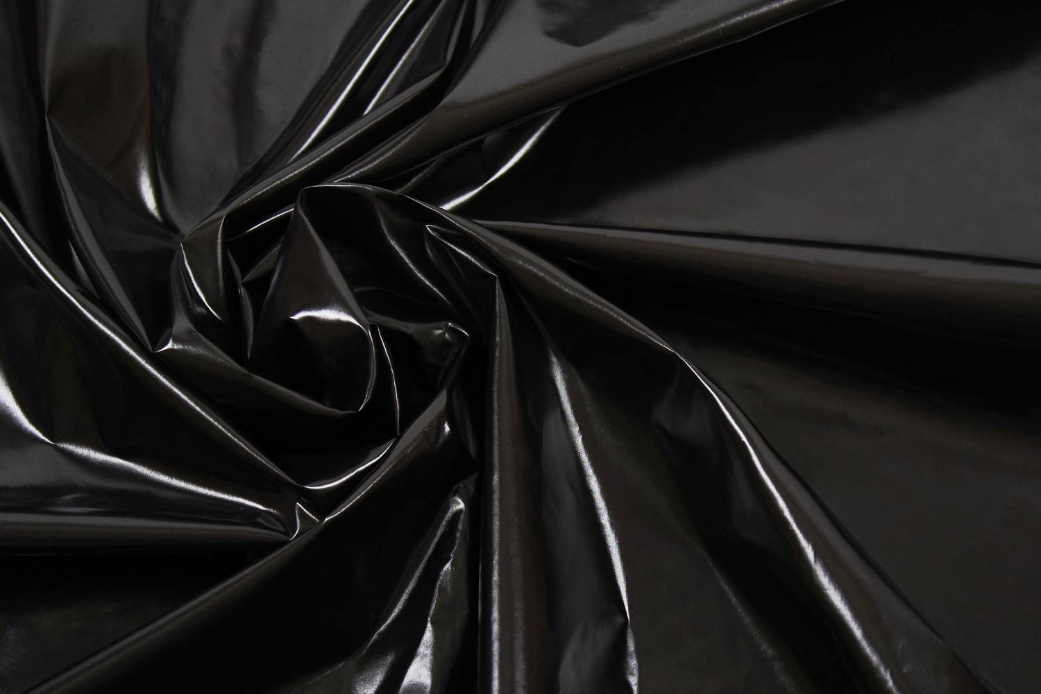 Black Shiny Glossy PVC Pleather 4 Way Stretch Fabric , Black Latex Fabric  by Yard, Black Faux Patent Leather, Black Glossy Vinyl Fabric -  Denmark
