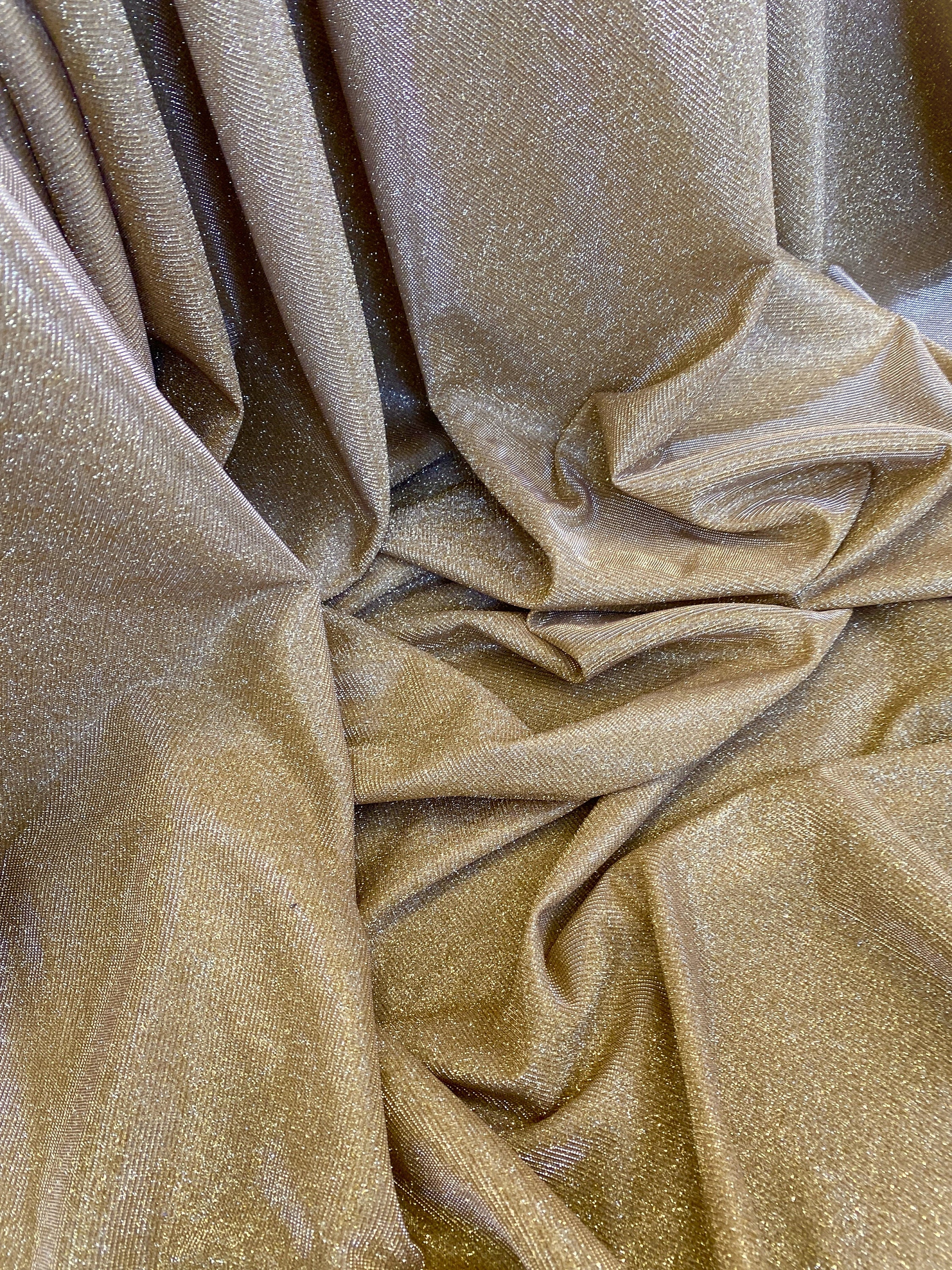 Gold Lurex Glitter Fabric/ Glimmer/ Gold Shimmer Fabric, Gold Glitter  Fabric for Gown, Backdrop, Drapes by Yard, Luxury Sparkle Fabric 