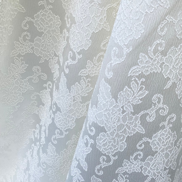 Brocade Curtains Etsy