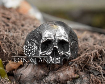 INFINITY JAWLESS 4 (Handsculpted Skull Ring • Men Ring)