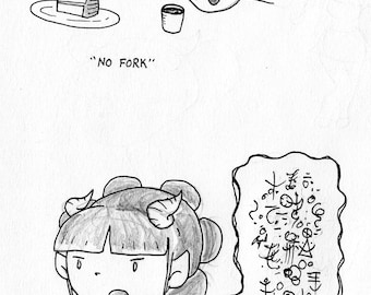 Velossa & Ooze Doodles (Minion's Quest) : One of a Kind Original Artwork by J.i.M.