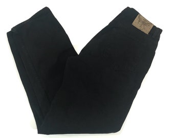 Vintage Calvin Klein Jeans Black Denim Sz 31 x 32 90s CK asap