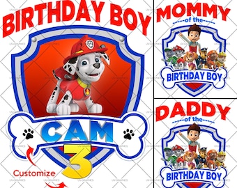 Download Paw Patrol Birthday Svg Etsy