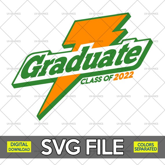 Archivo de Graduados 2022 SVG Tema Gatorade Clase de | Etsy España
