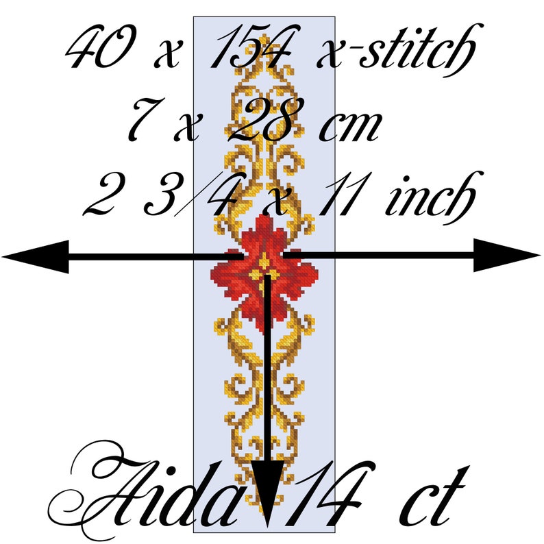 Set of 7 Rainbow Vintage Bookmark Crossstitch Patterns Berlin Etsy