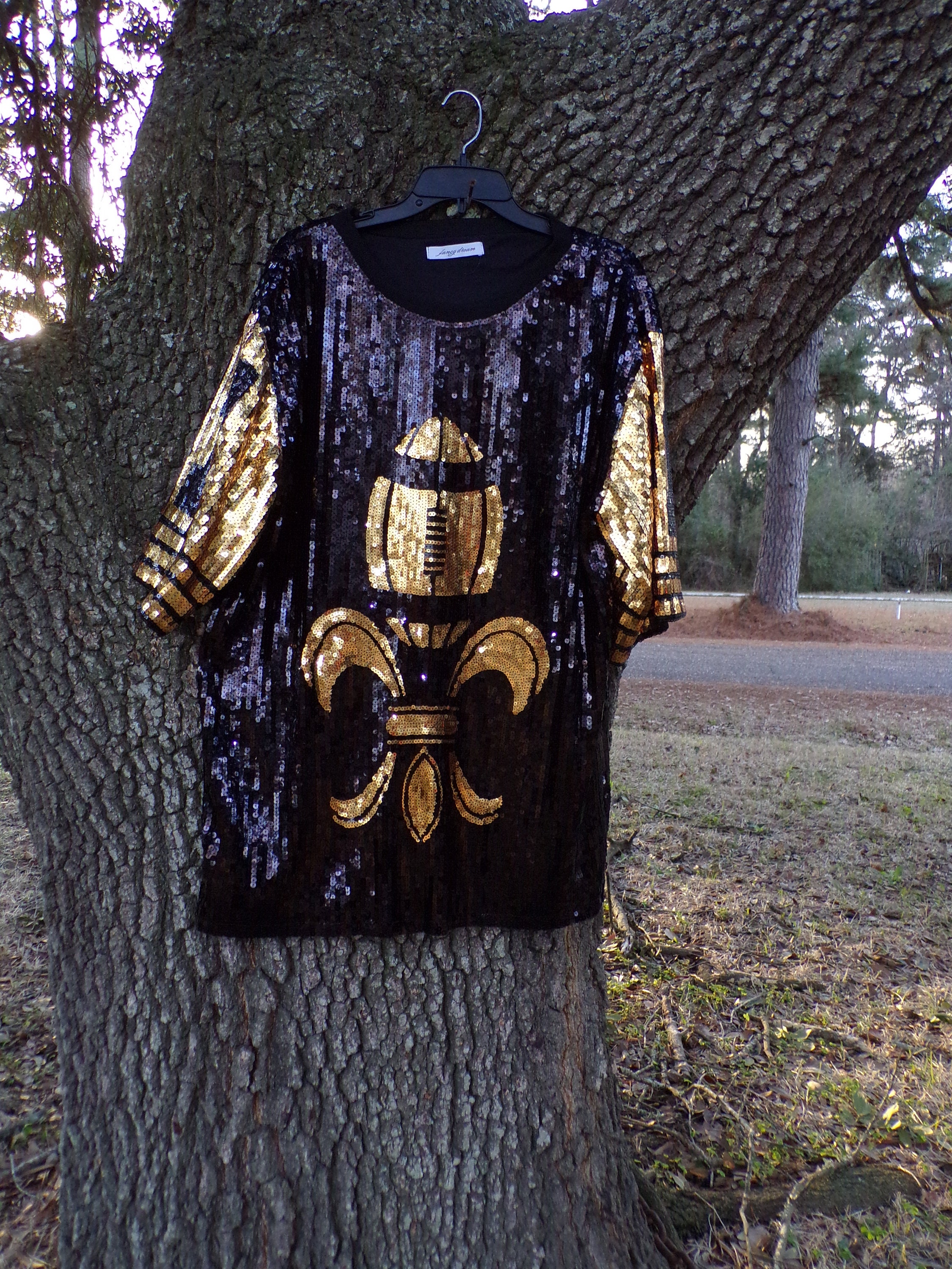 New orleans saints sequin jersey 2025