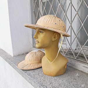 Vintage N.O.S. Pith Safari Straw Hat