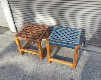 Vintage Handmade Foot Stool