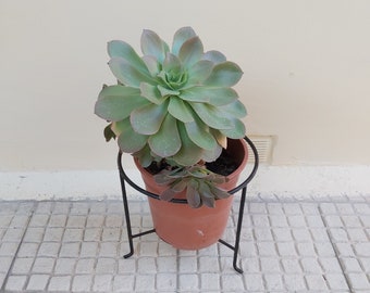 Vintage Metal Plant Pot Holder/Stand