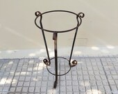 Vintage Metal Plant Stand Holder