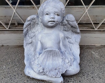 Vintage Cherub Angel Garden Ornament