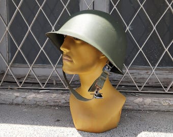 Casco militar vintage del ejército de EE. UU.