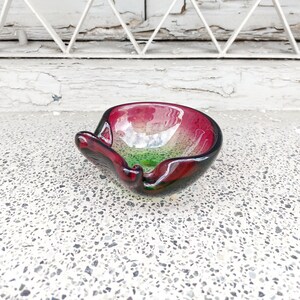 MCM Murano Glass Two-Tone Ashtray