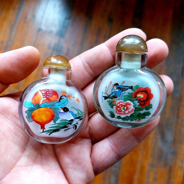 Vintage Asian Snuff Bottle