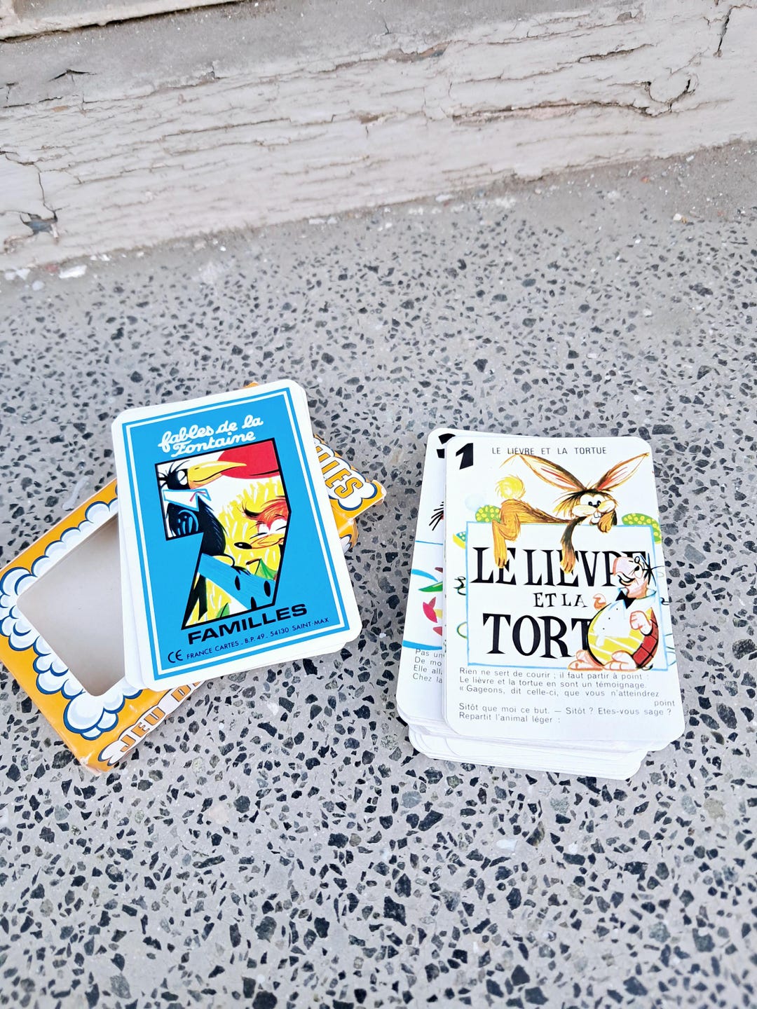 Jeu De 7 Familles Card Game Puzzle - Etsy