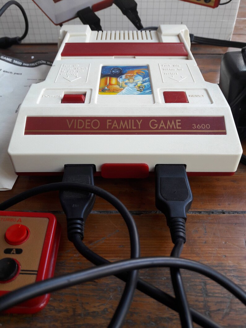 Retro Vintage DIDO 3600 Video Game Console